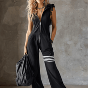 Zara Flow | Tuta sportiva retrò con cappuccio e righe