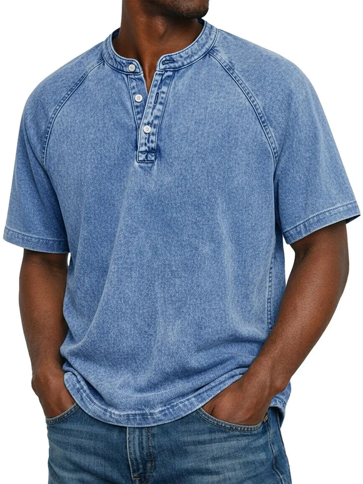 Varel | Camicia vintage da uomo con bottoni
