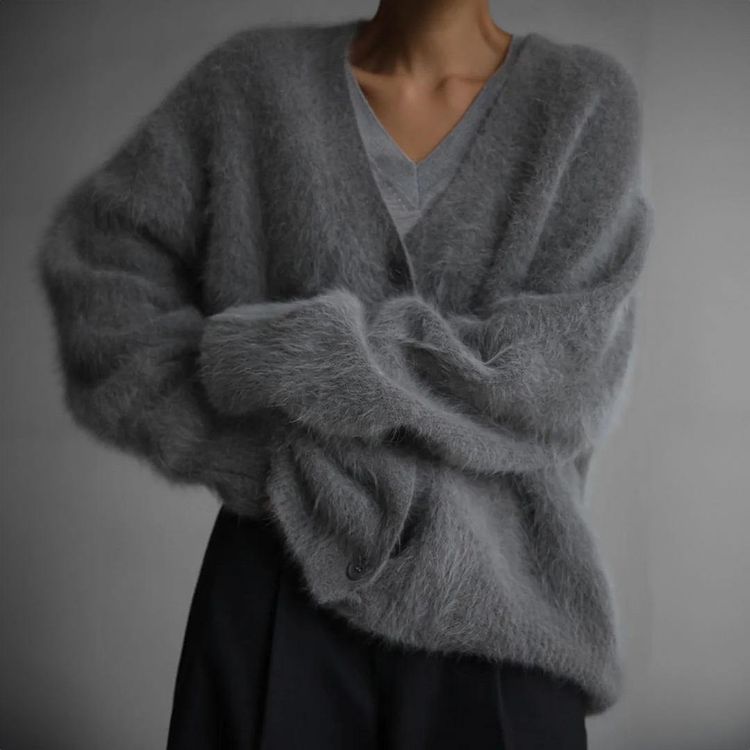 Giulia | Cardigan Autunnale in Maglia Morbida