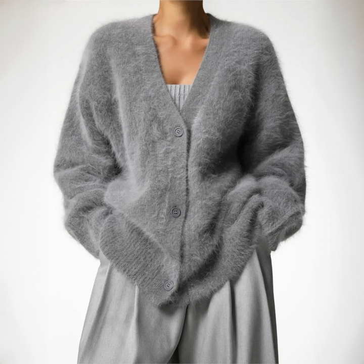 Giulia | Cardigan Autunnale in Maglia Morbida