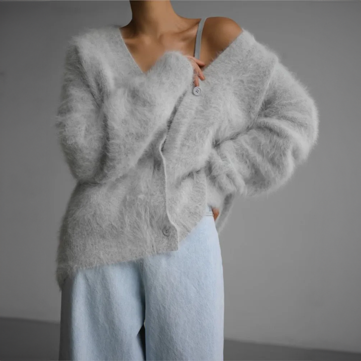 Giulia | Cardigan Autunnale in Maglia Morbida