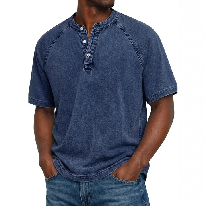 Varel | Camicia vintage da uomo con bottoni