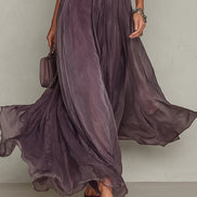 Seraphina • Abito lungo viola