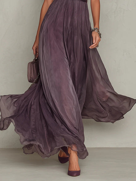 Seraphina • Abito lungo viola
