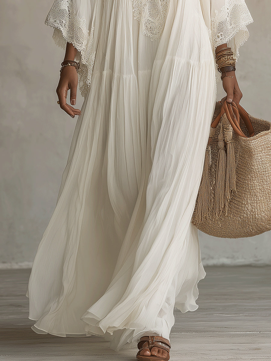 Marisa | Abito Lungo in Chiffon