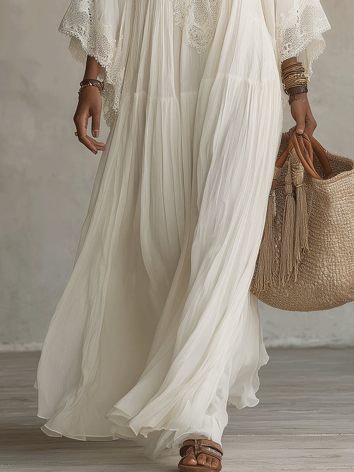 Marisa | Abito Lungo in Chiffon