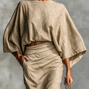 Eleonora | Set due pezzi con gonna