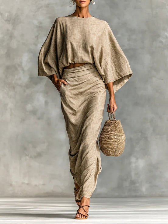 Eleonora | Set due pezzi con gonna
