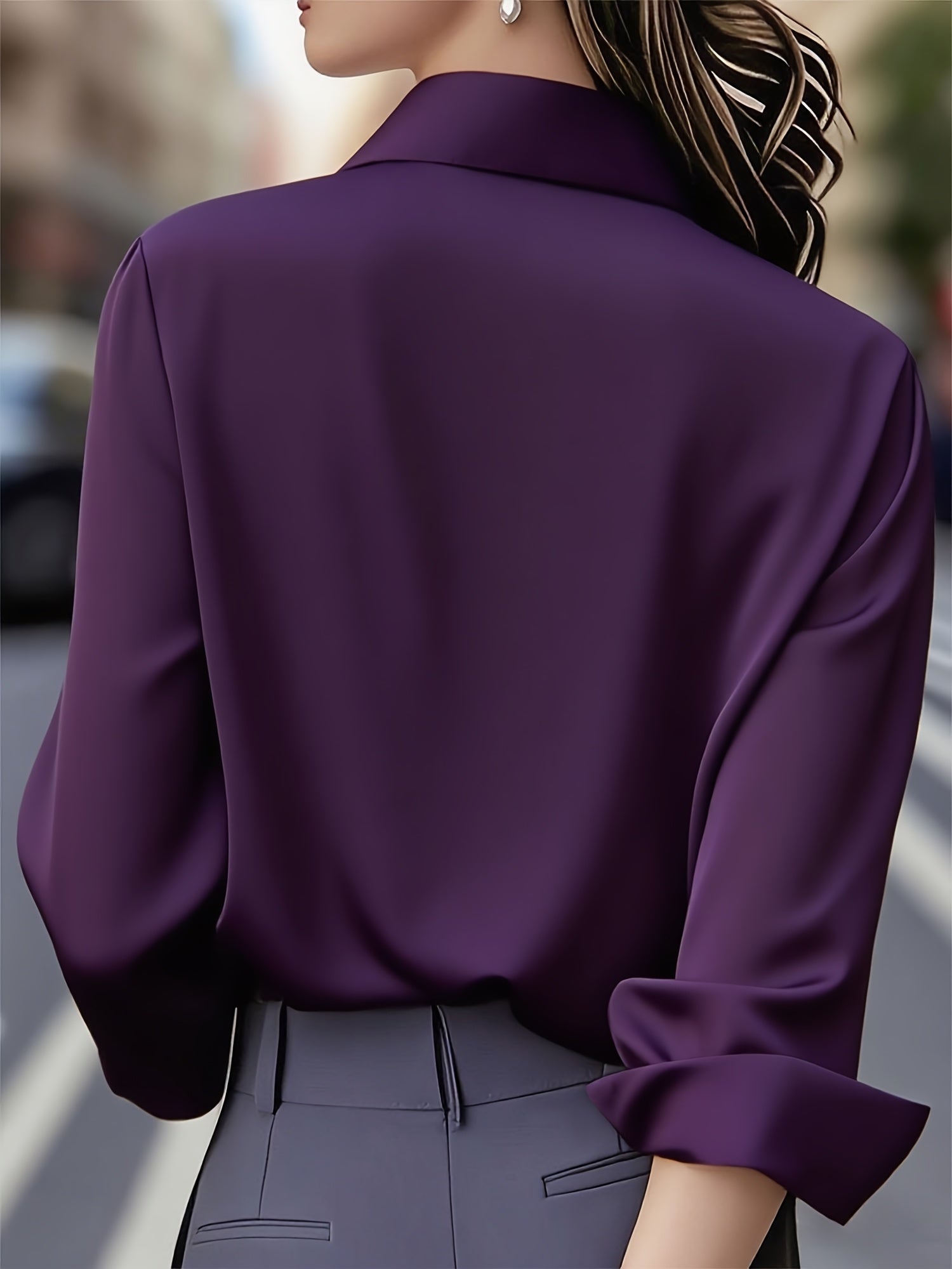 Camicetta Soleil | Elegante camicia a maniche lunghe con bottoni