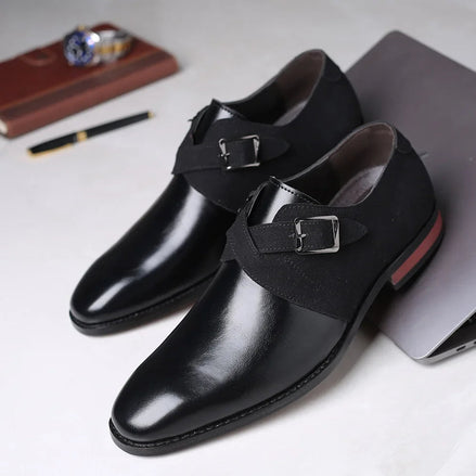 Eredità della pelle – Eleganti scarpe Monk Prestige