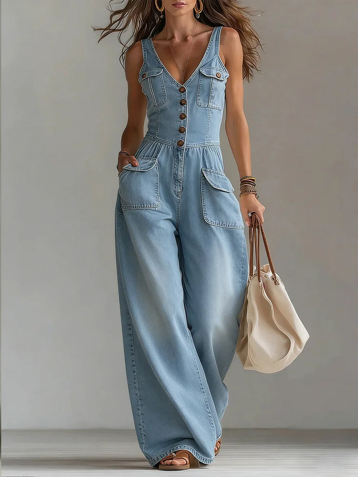 Federica | Tuta Casual in Denim