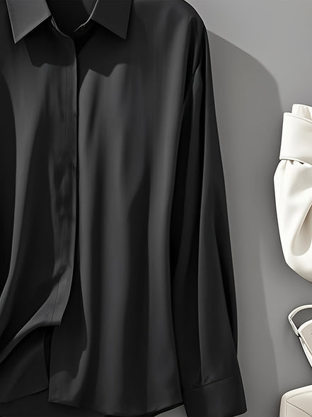 Camicetta Soleil | Elegante camicia a maniche lunghe con bottoni