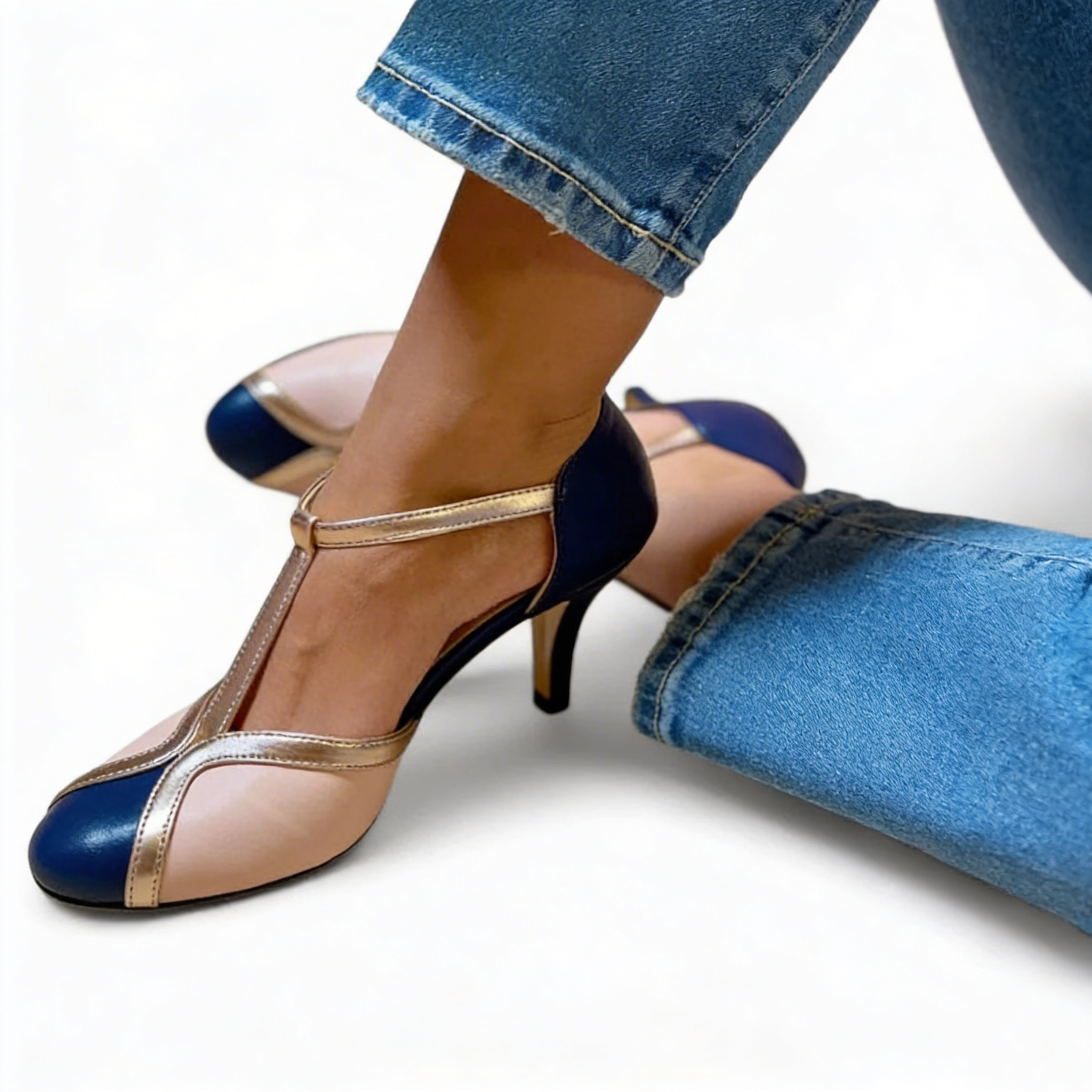 Champagne Chic | Eleganti e comodi tacchi