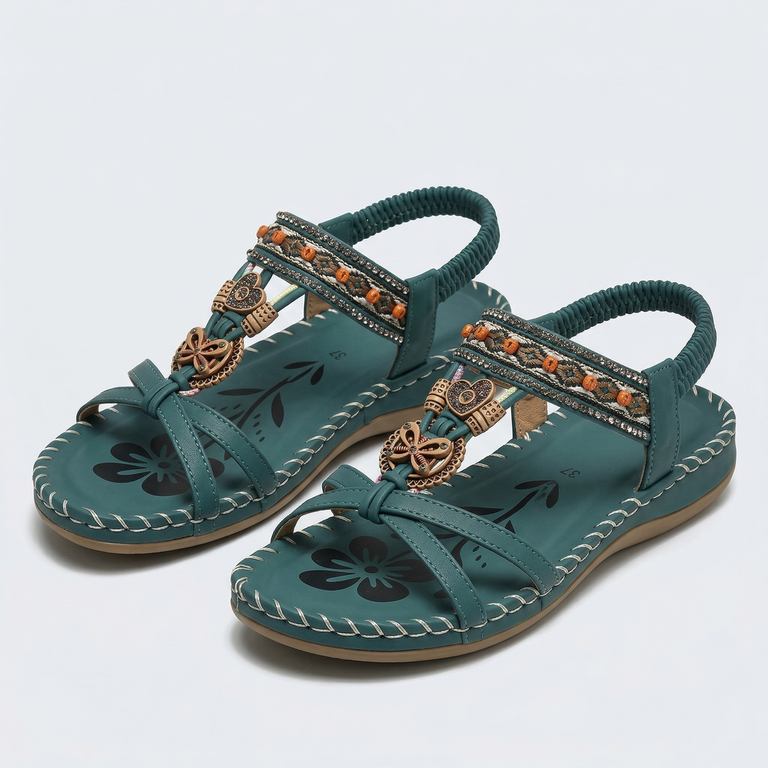Nadia – Sandali ortopedici in stile Ibiza per comfort ed eleganza