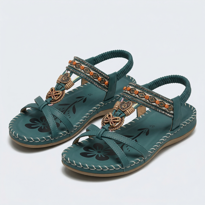 Nadia – Sandali ortopedici in stile Ibiza per comfort ed eleganza