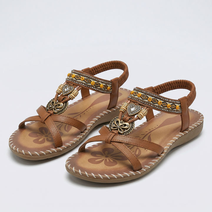 Nadia – Sandali ortopedici in stile Ibiza per comfort ed eleganza