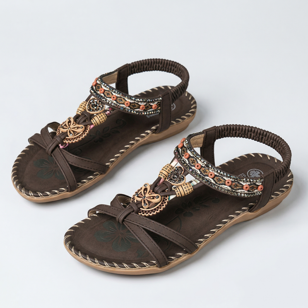 Nadia – Sandali ortopedici in stile Ibiza per comfort ed eleganza