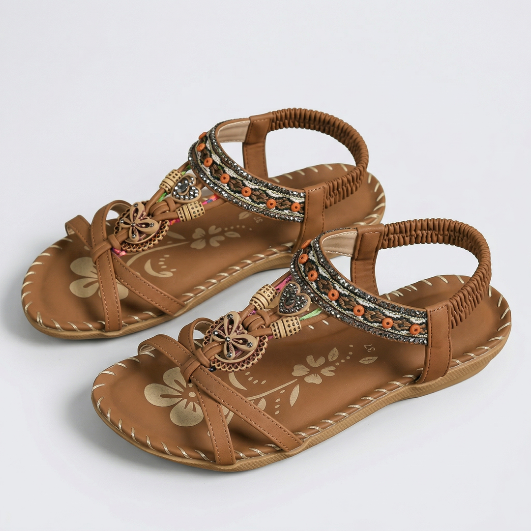 Nadia – Sandali ortopedici in stile Ibiza per comfort ed eleganza