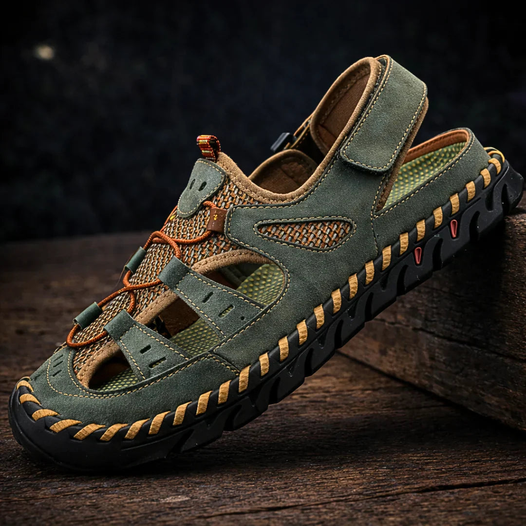 Sandro | Sandales en Cuir Confortables