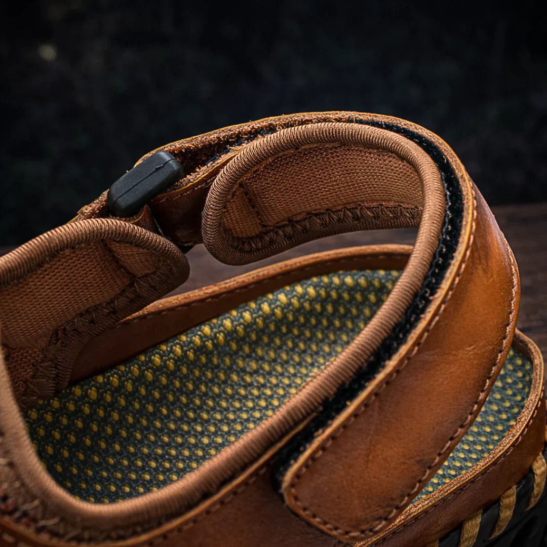 Sandro | Sandales en Cuir Confortables